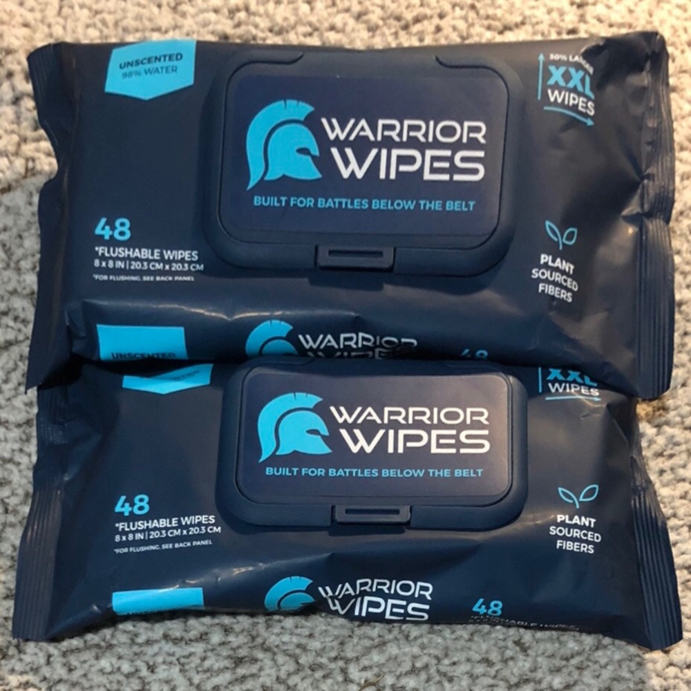 Warrior Wipes XXL 48x4 (Set of 2)